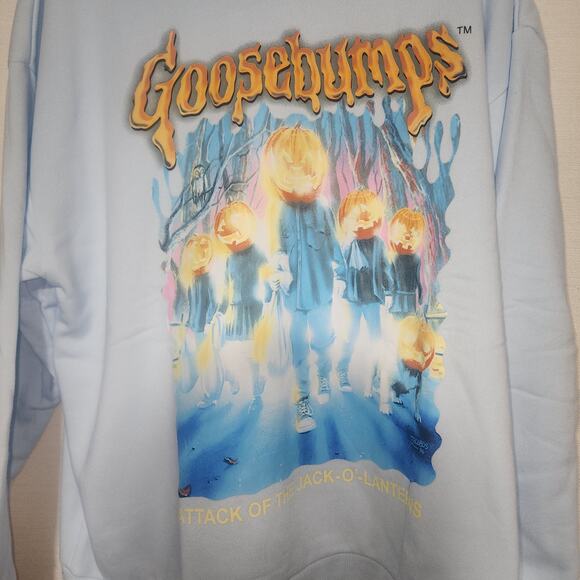 Goosebumps Jack-O-Lantern sweatshirt women's XL - Picture 5 of 7